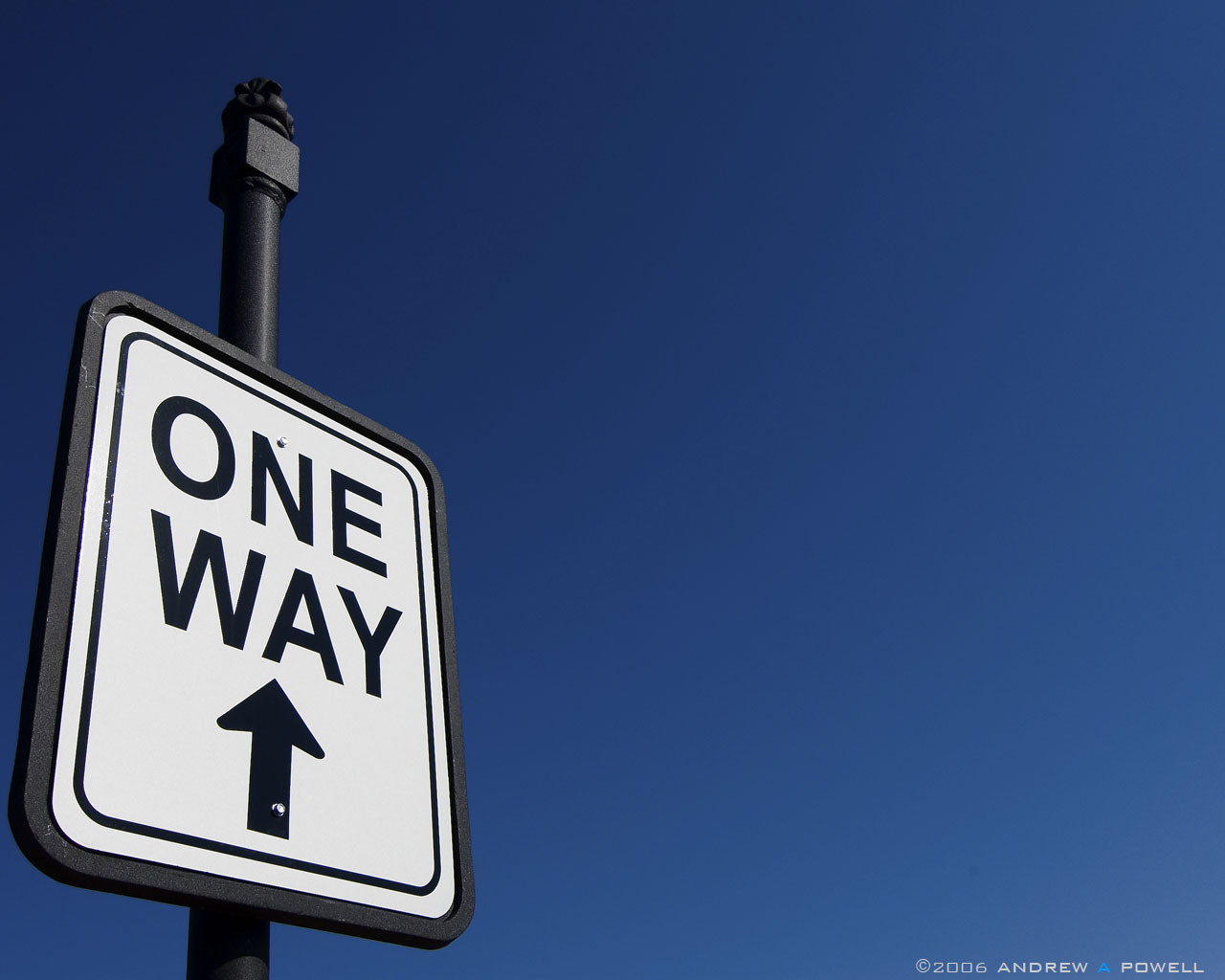 One Way Sign Wallpapers