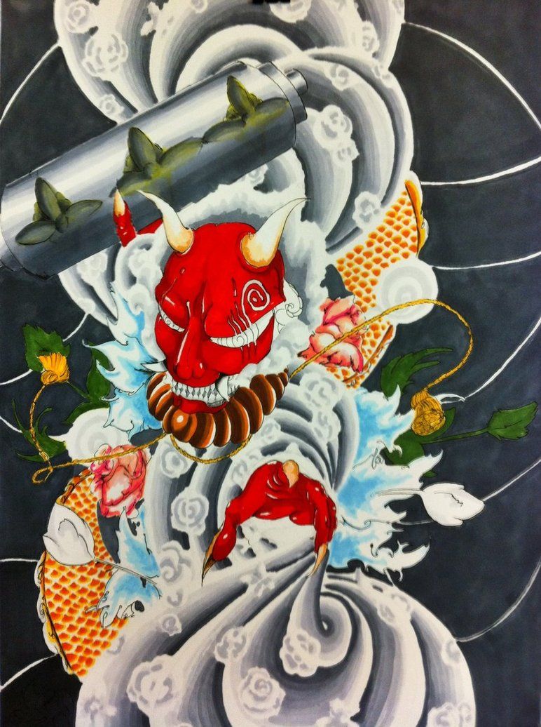 Oni Japanese Art Wallpapers