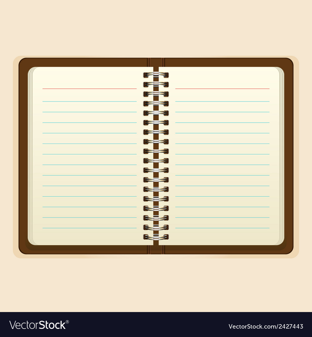 Open Notebook Background
