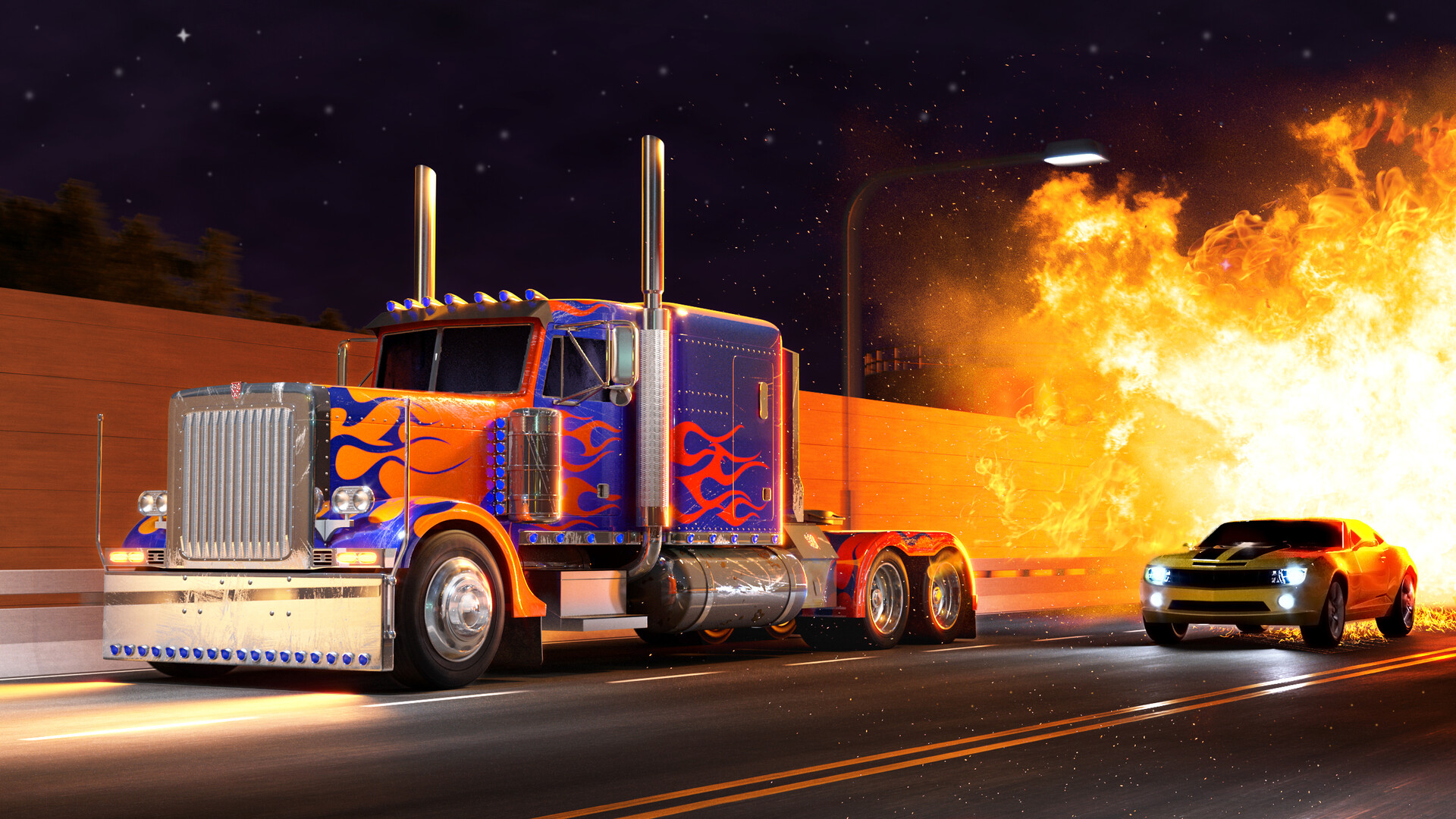 Optimus Prime Truck Wallpapers