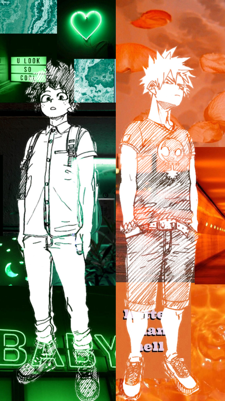 Orange Aesthetic Anime Wallpapers