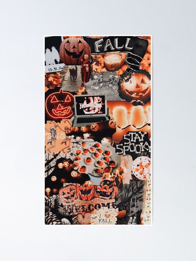 Orange Aesthetic Halloween Wallpapers