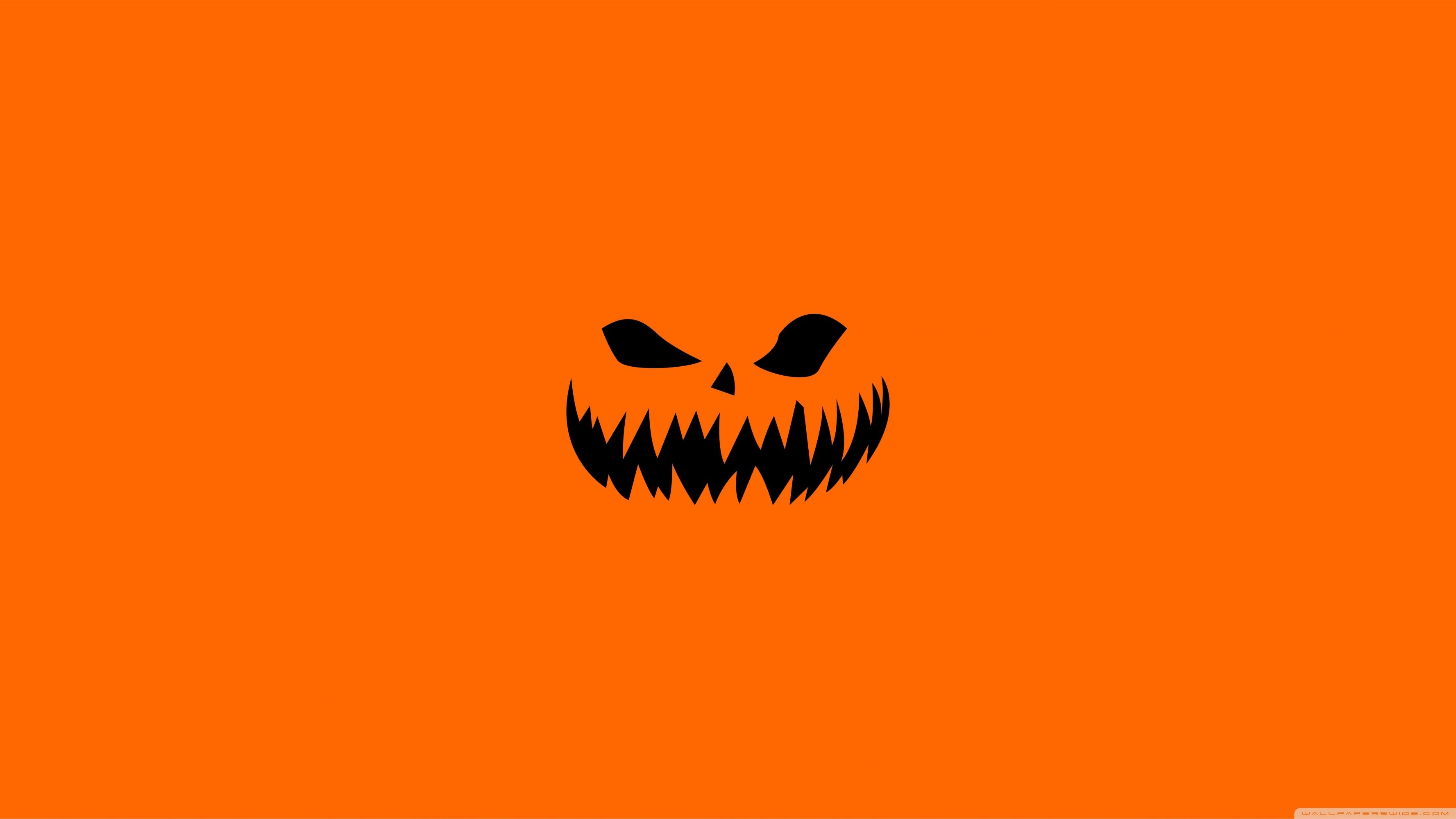 Orange Aesthetic Halloween Wallpapers