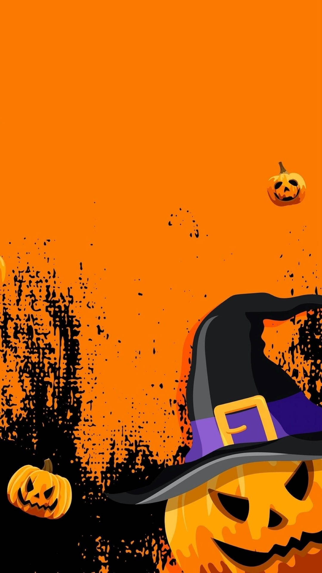 Orange Aesthetic Halloween Wallpapers