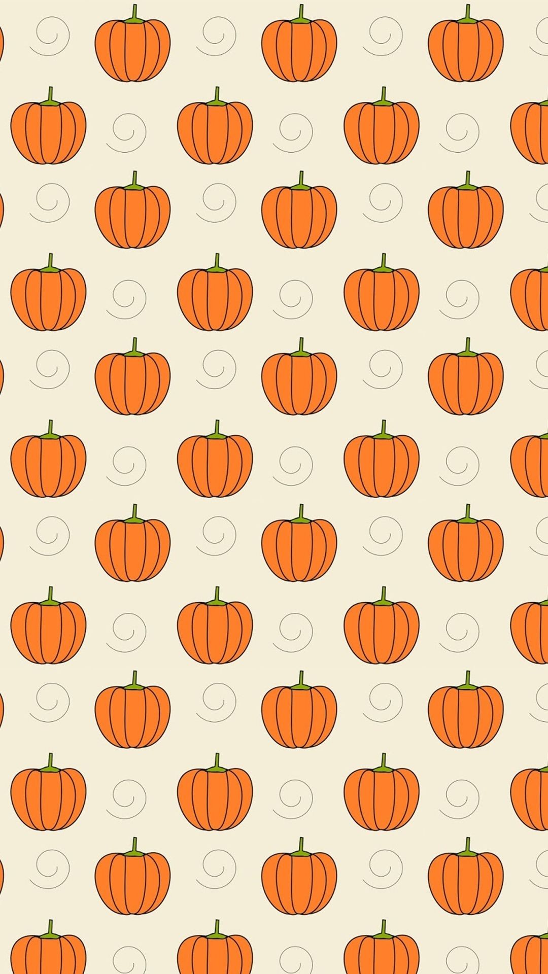 Orange Aesthetic Halloween Wallpapers