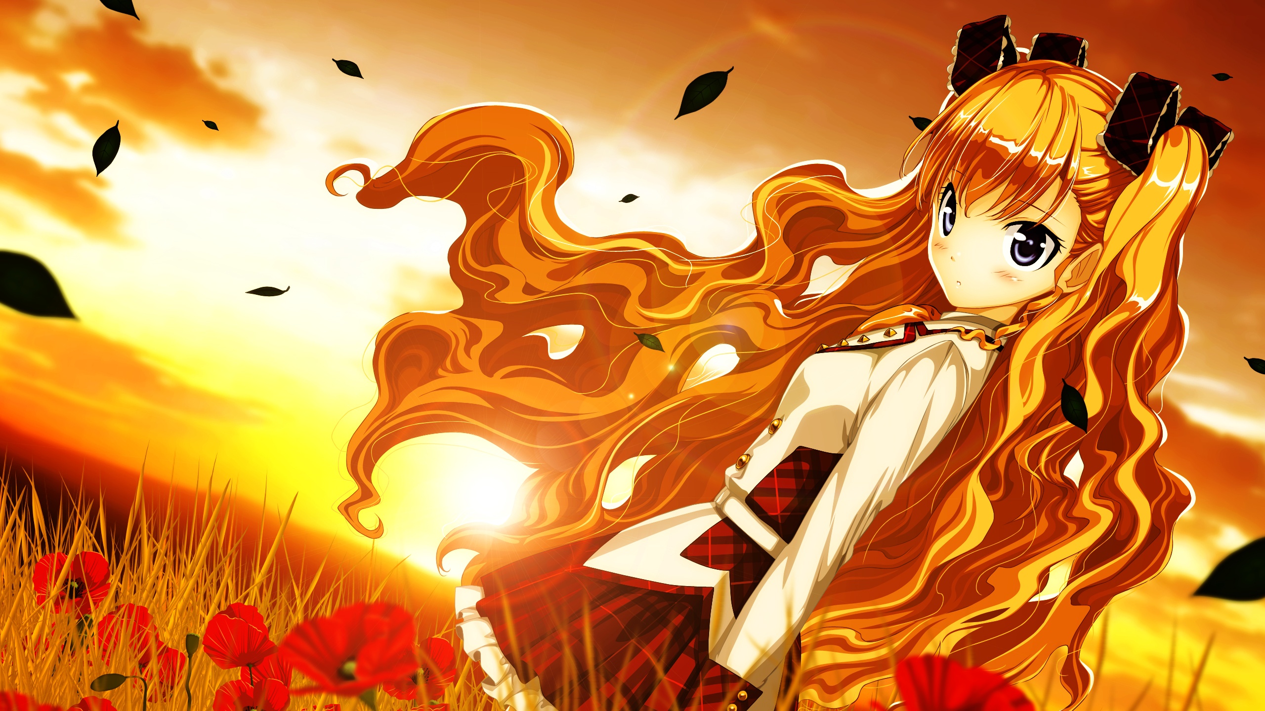 Orange Anime Wallpapers