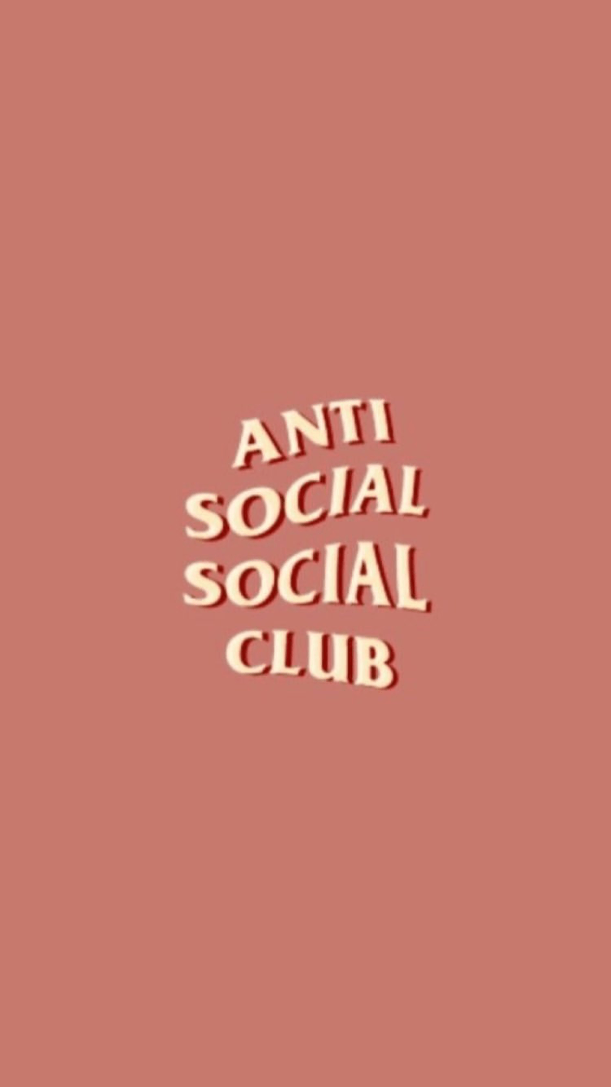 Orange Anti Social Social Club Wallpapers