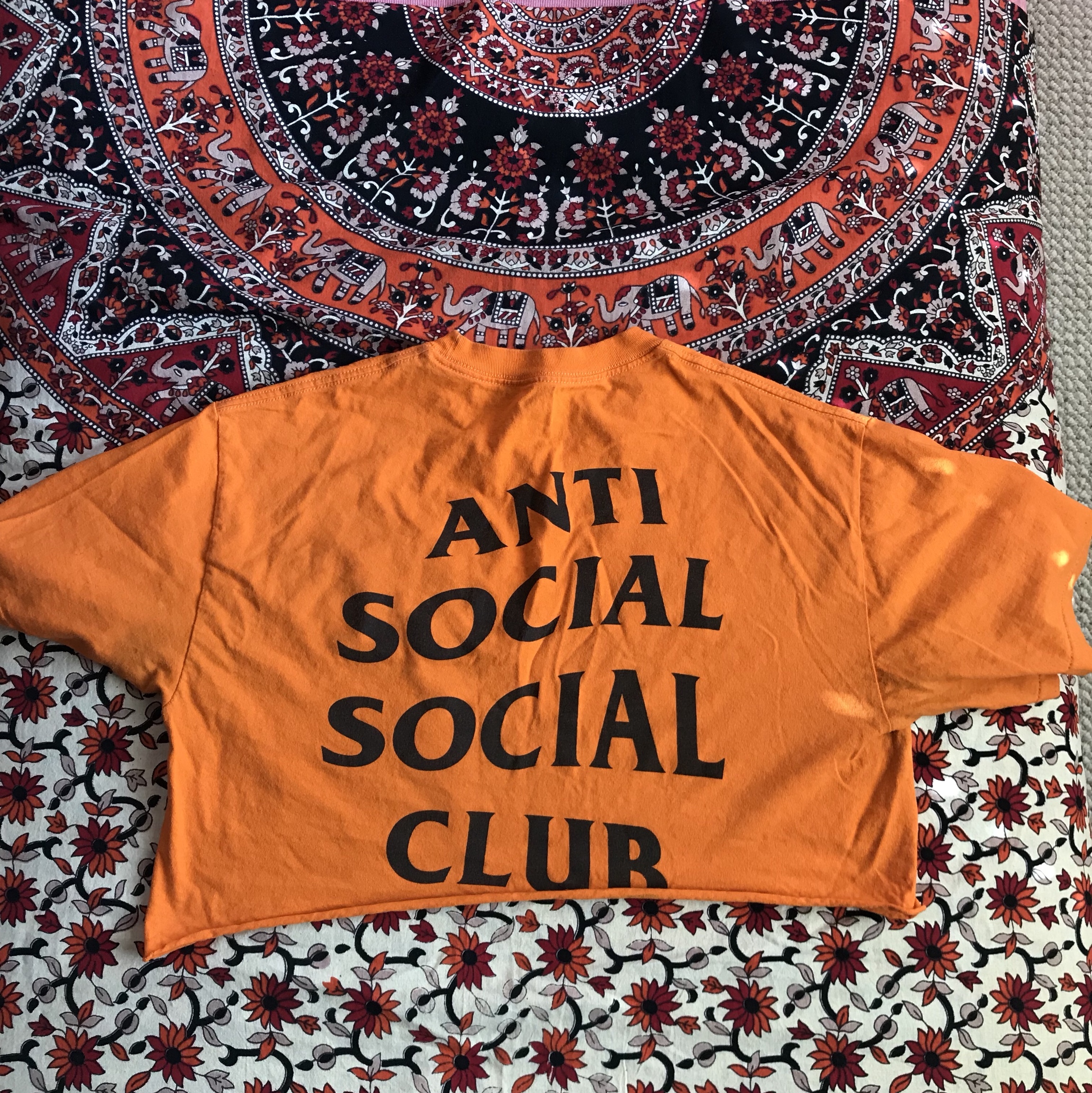 Orange Anti Social Social Club Wallpapers