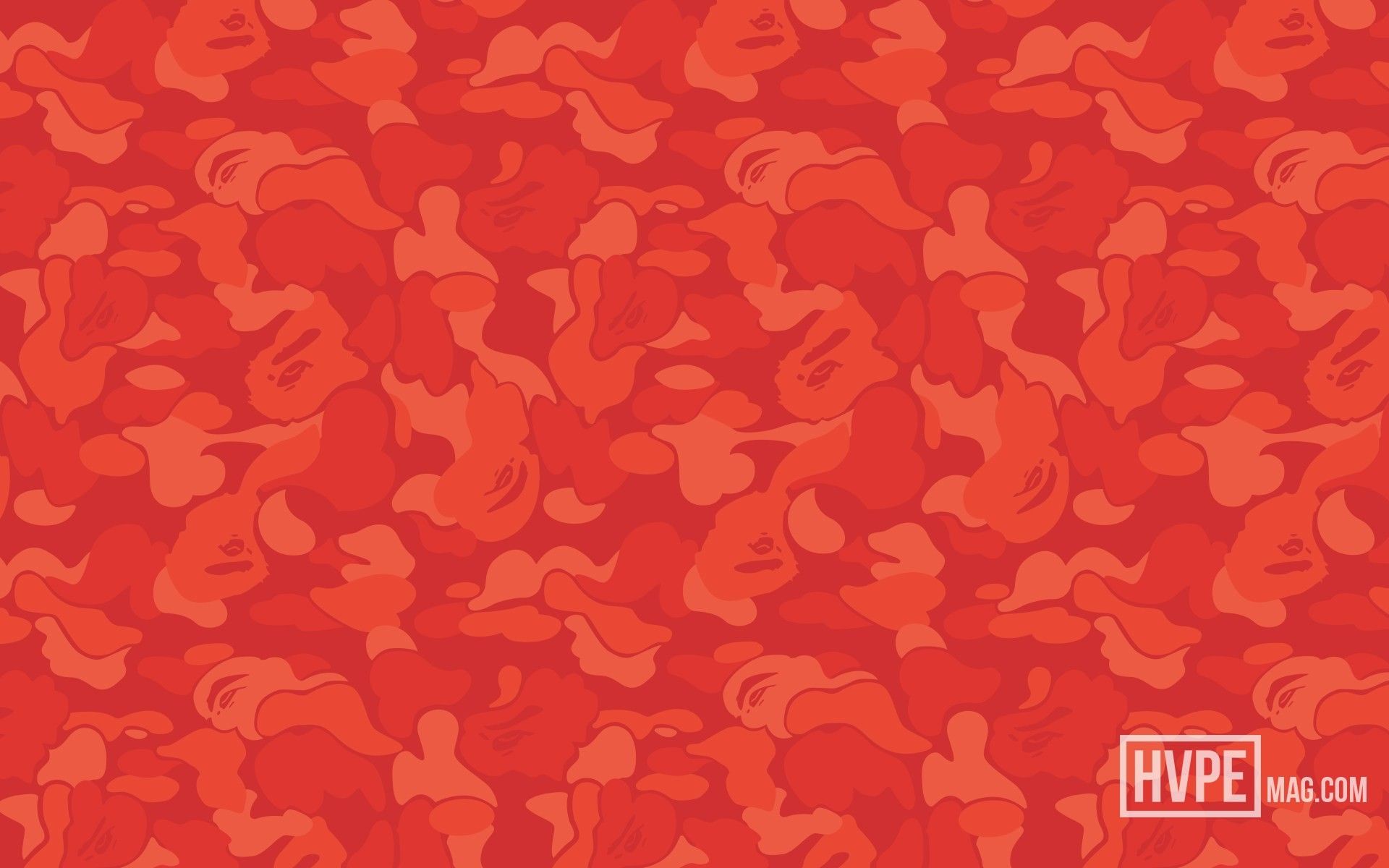 Orange Bape Wallpapers