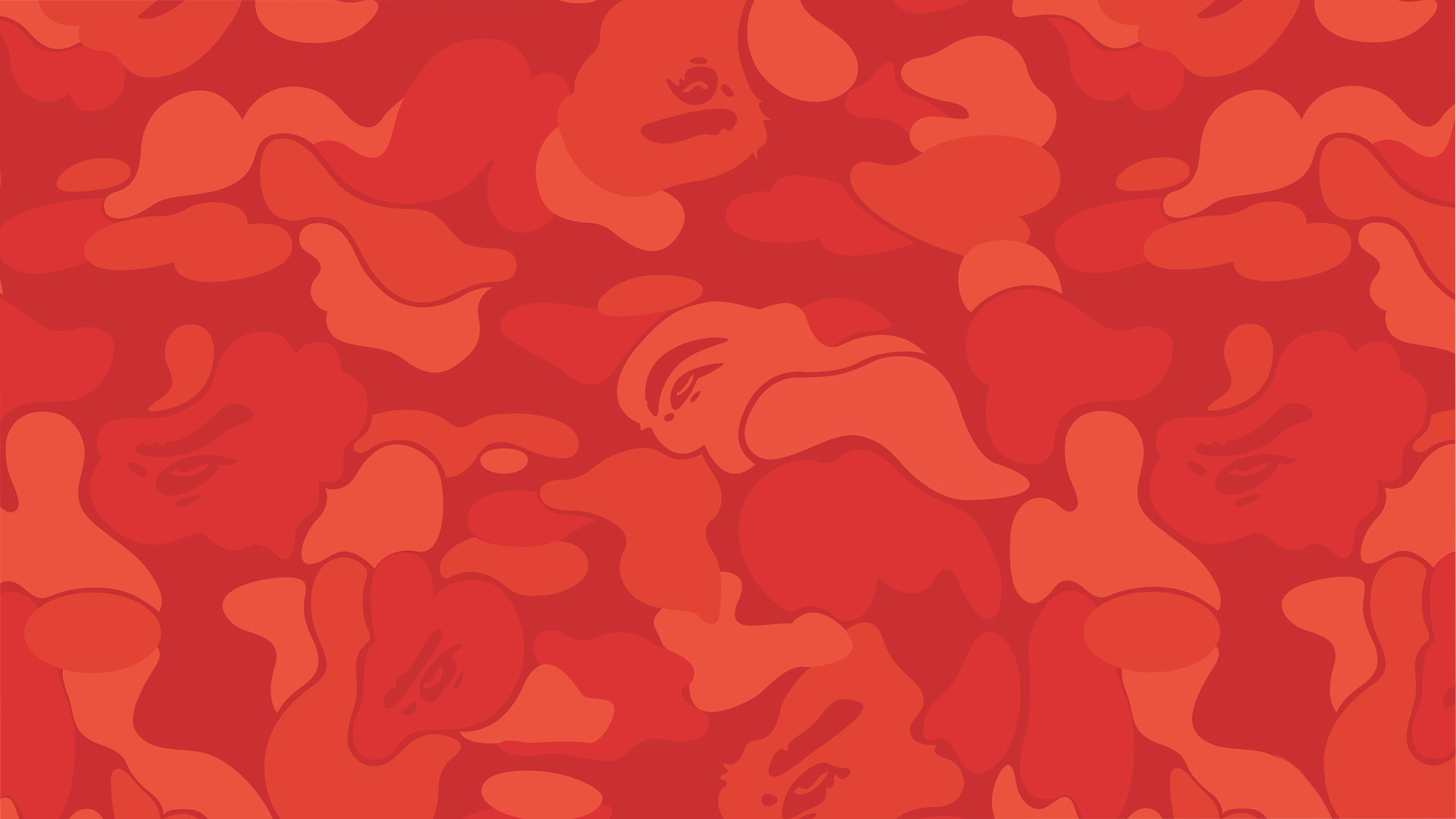 Orange Bape Wallpapers