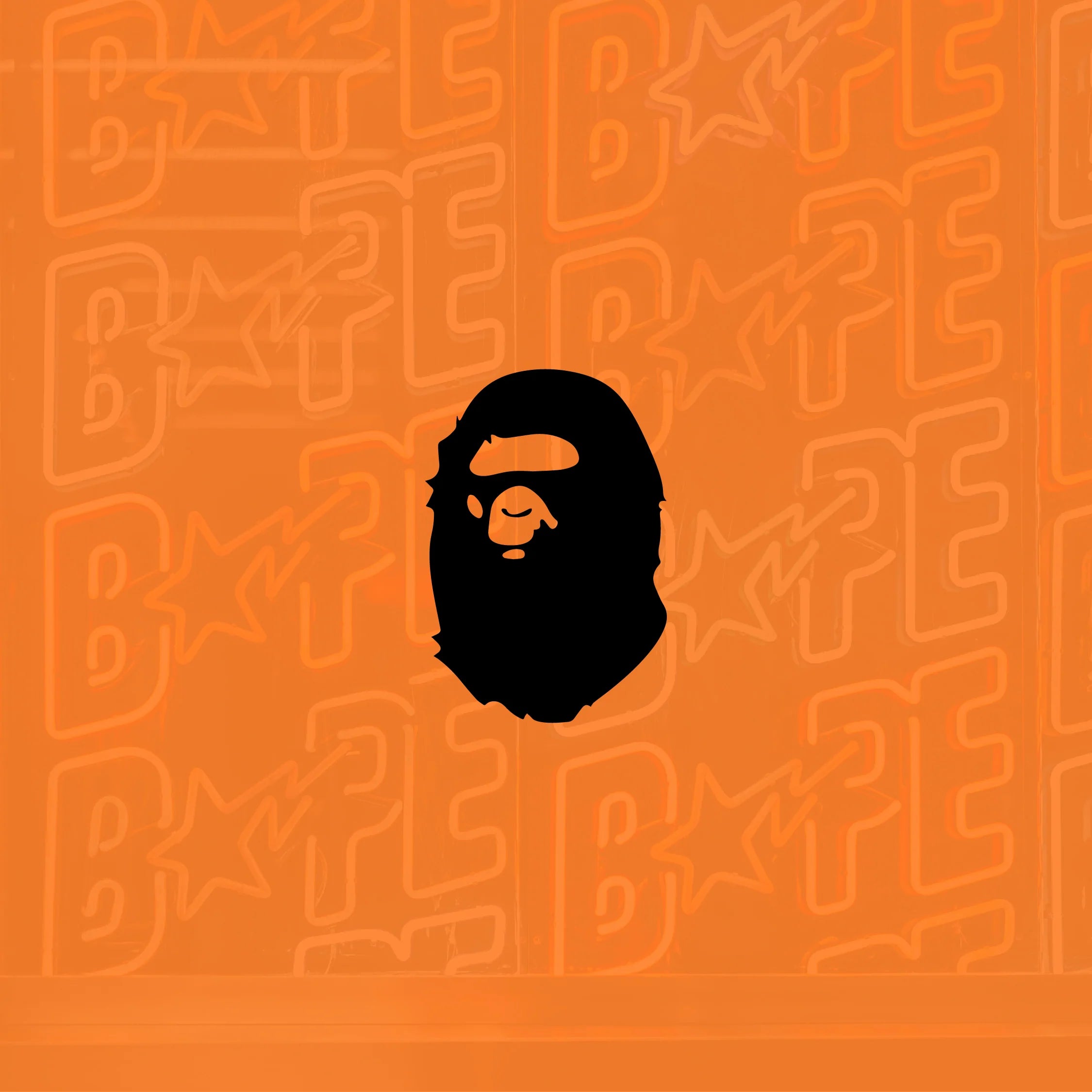 Orange Bape Wallpapers