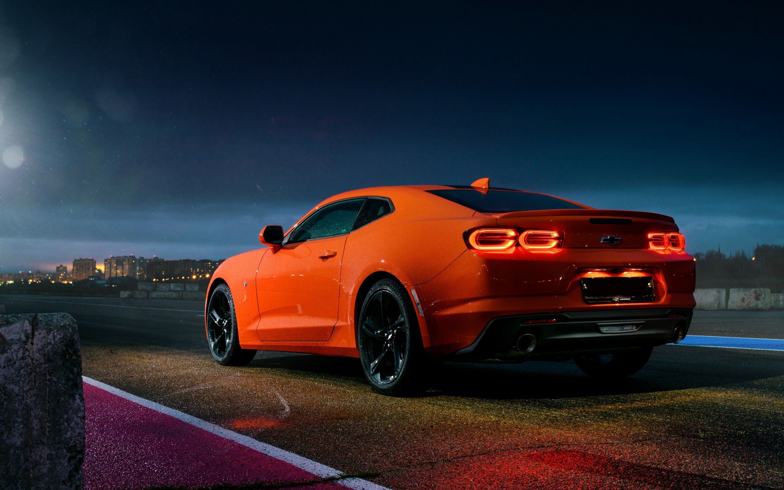 Orange Camaro Wallpapers