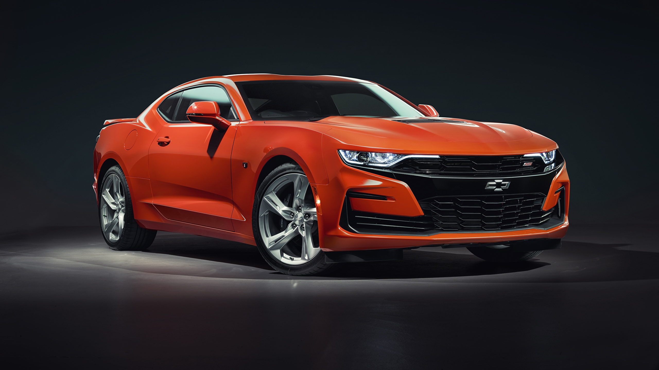 Orange Camaro Wallpapers