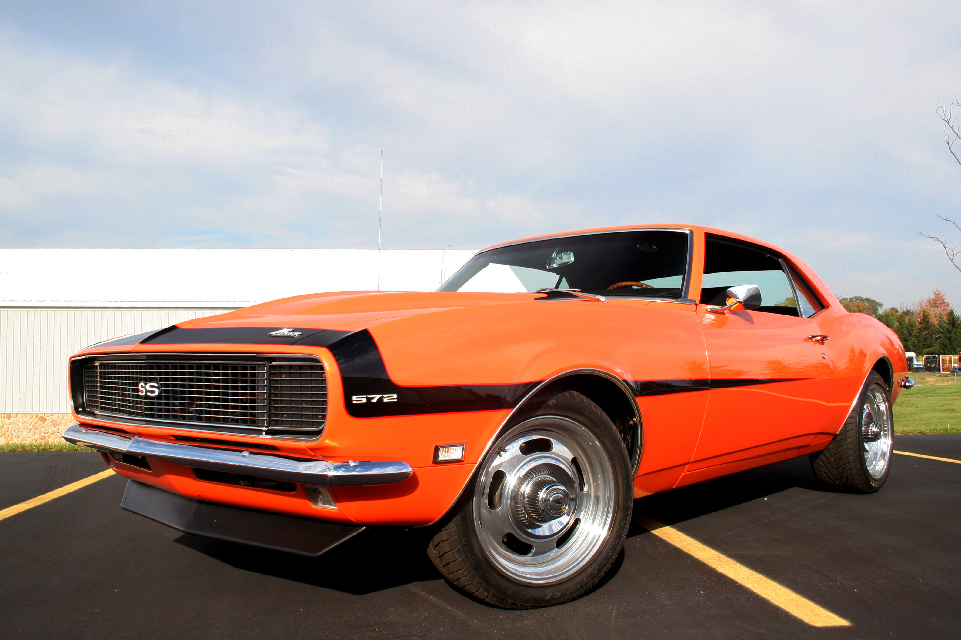 Orange Camaro Wallpapers