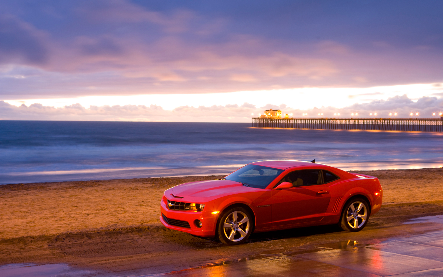 Orange Camaro Wallpapers