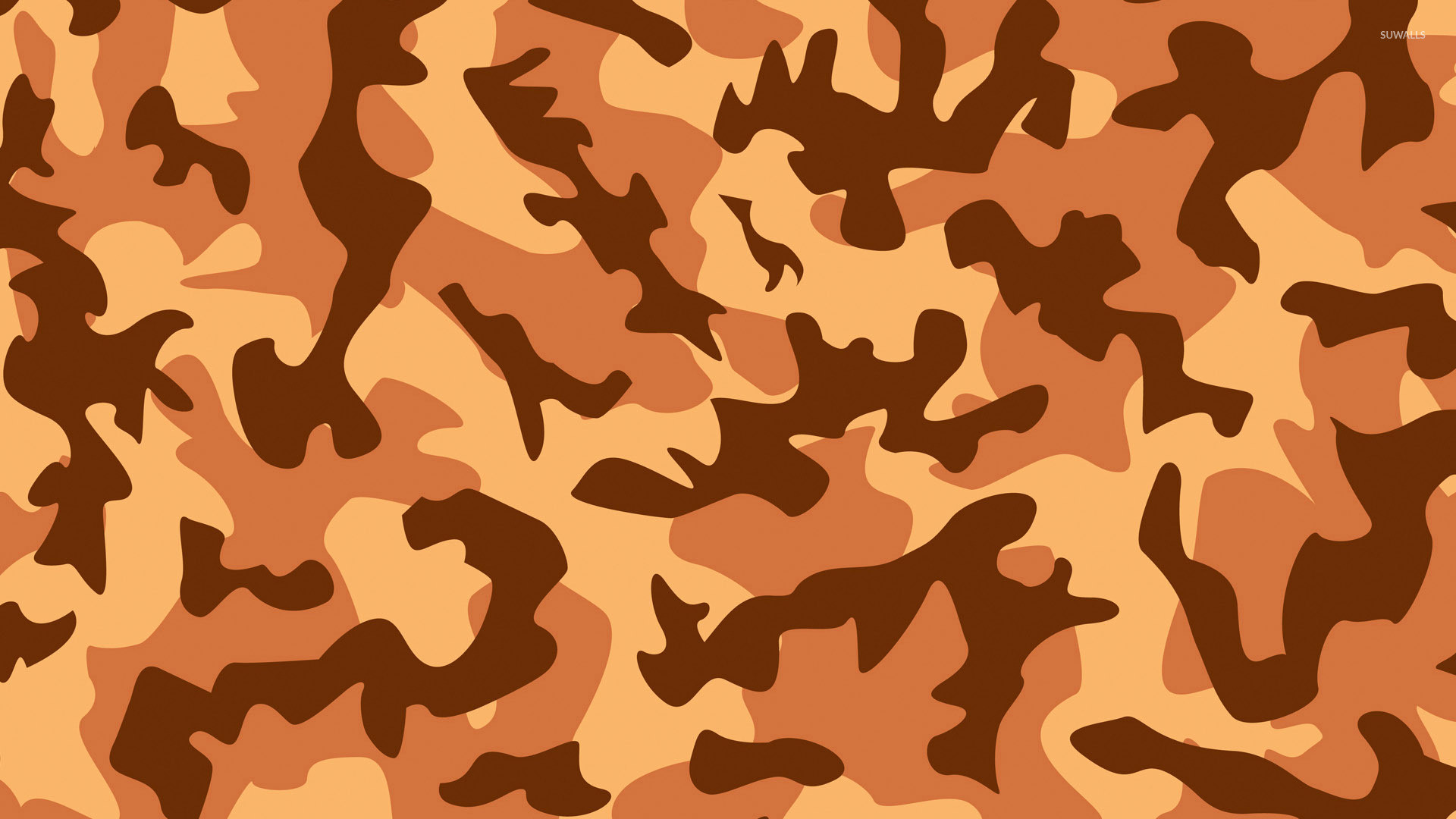 Orange Camo Wallpapers