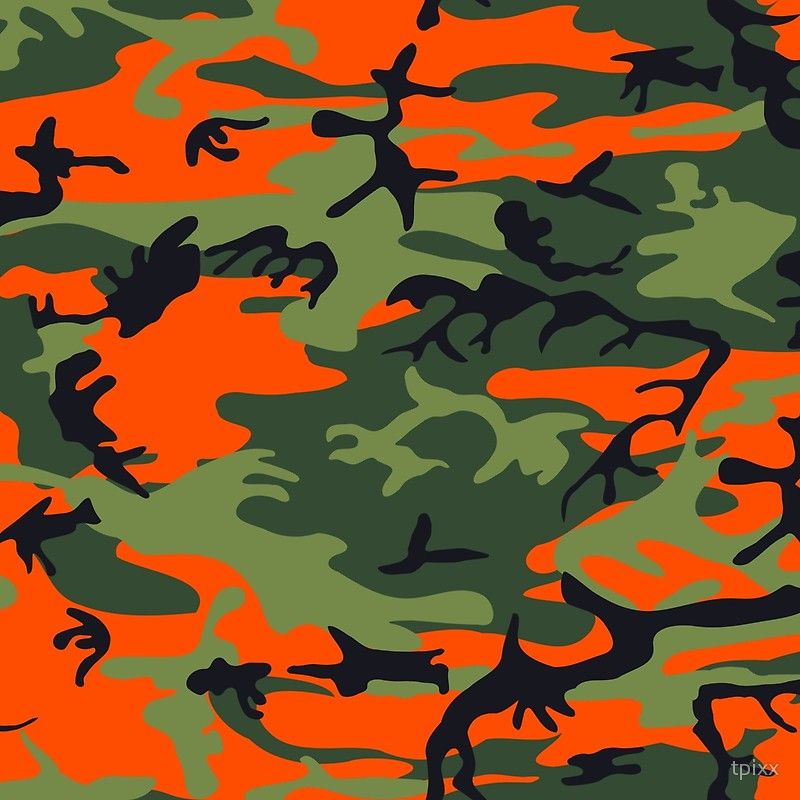 Orange Camo Wallpapers