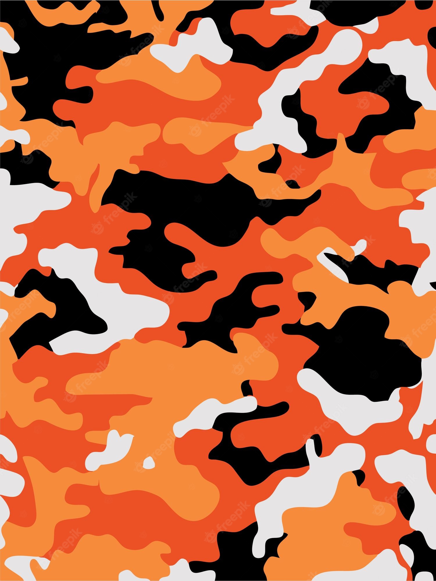 Orange Camo Wallpapers