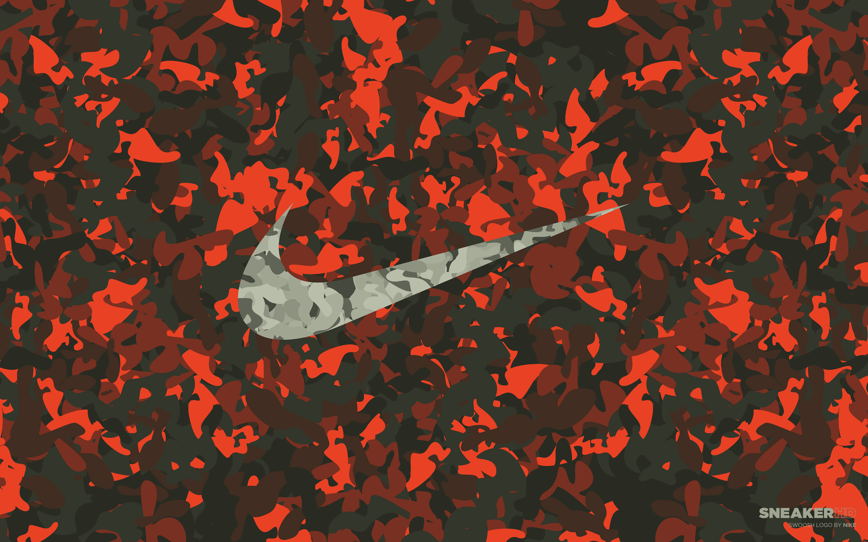 Orange Camo Wallpapers