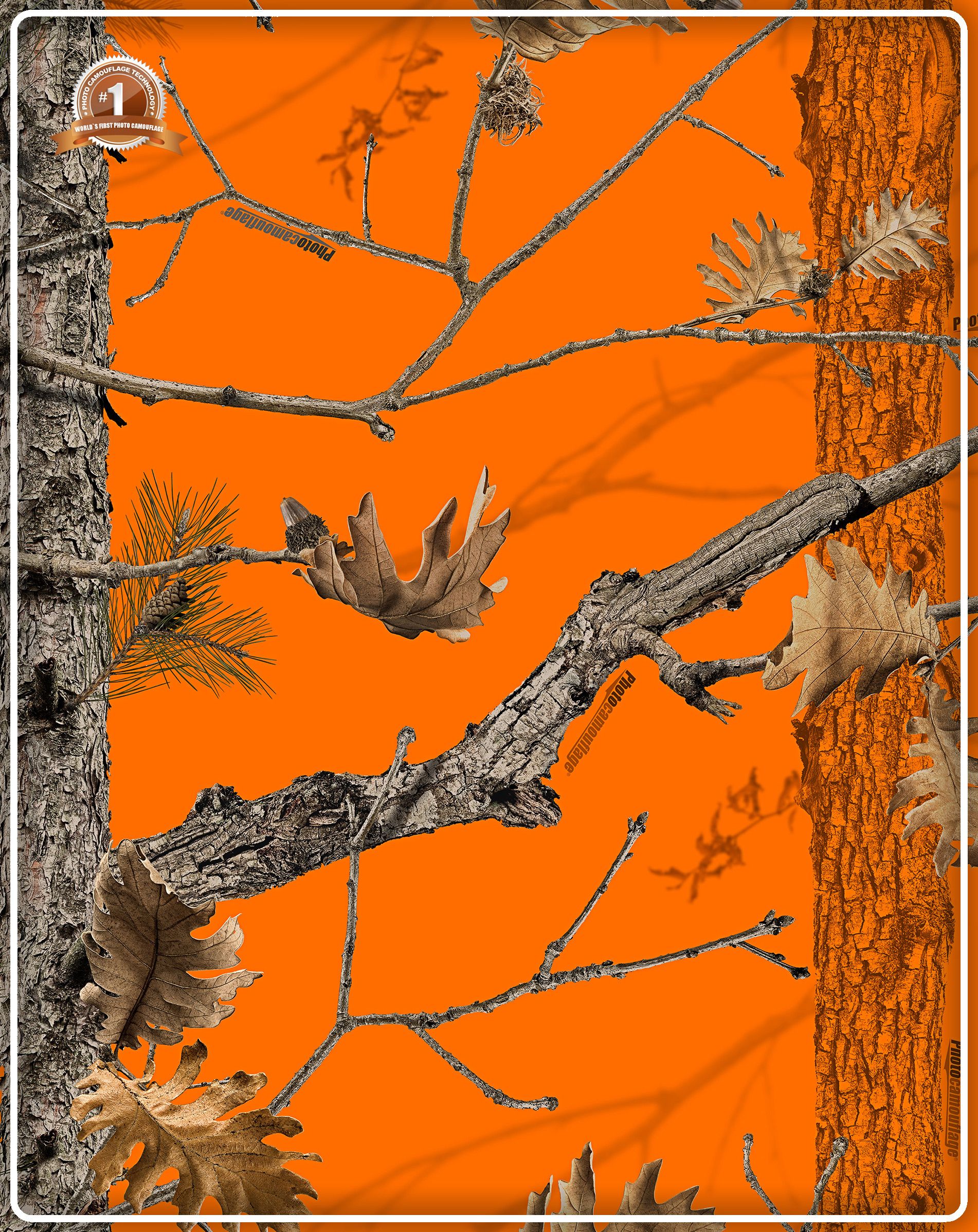 Orange Camo Wallpapers