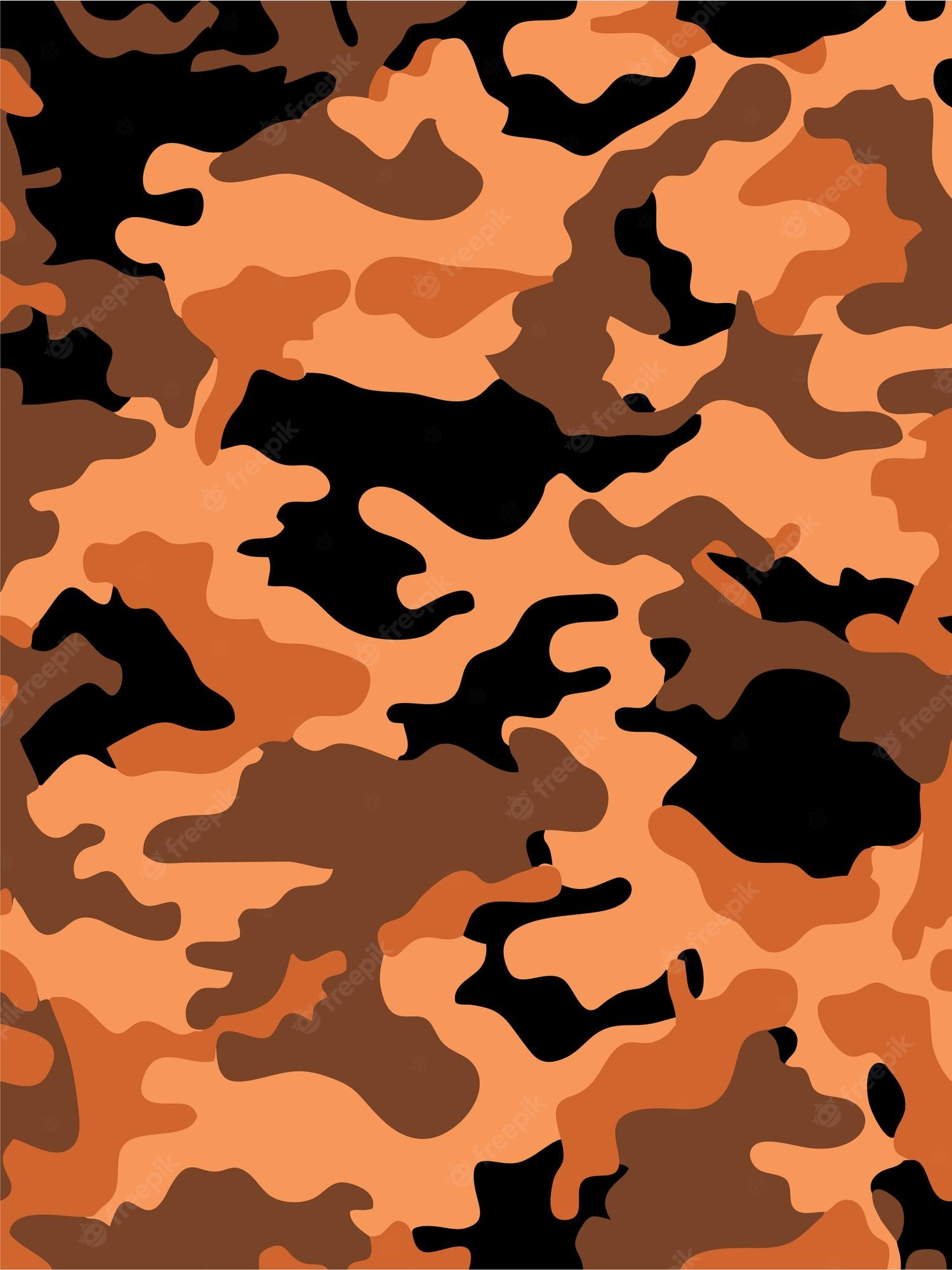 Orange Camo Wallpapers