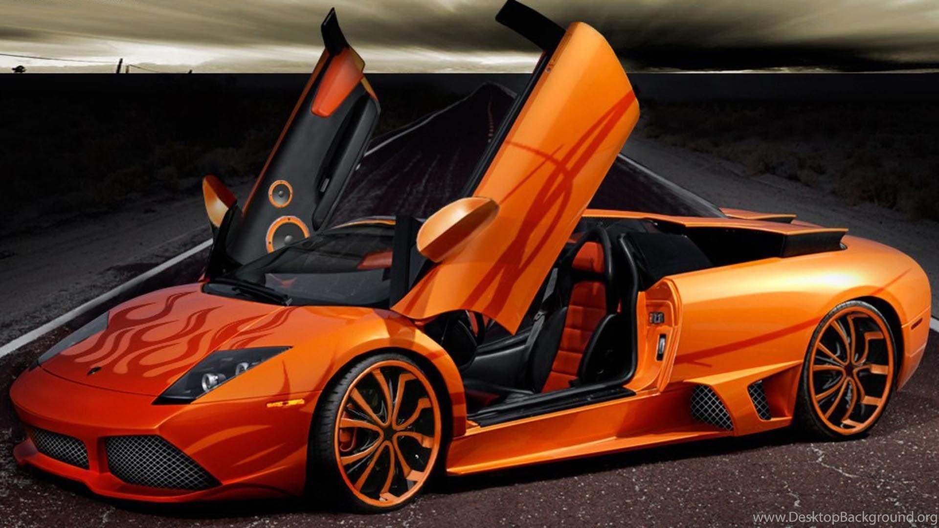 Orange Cars Wallpapers