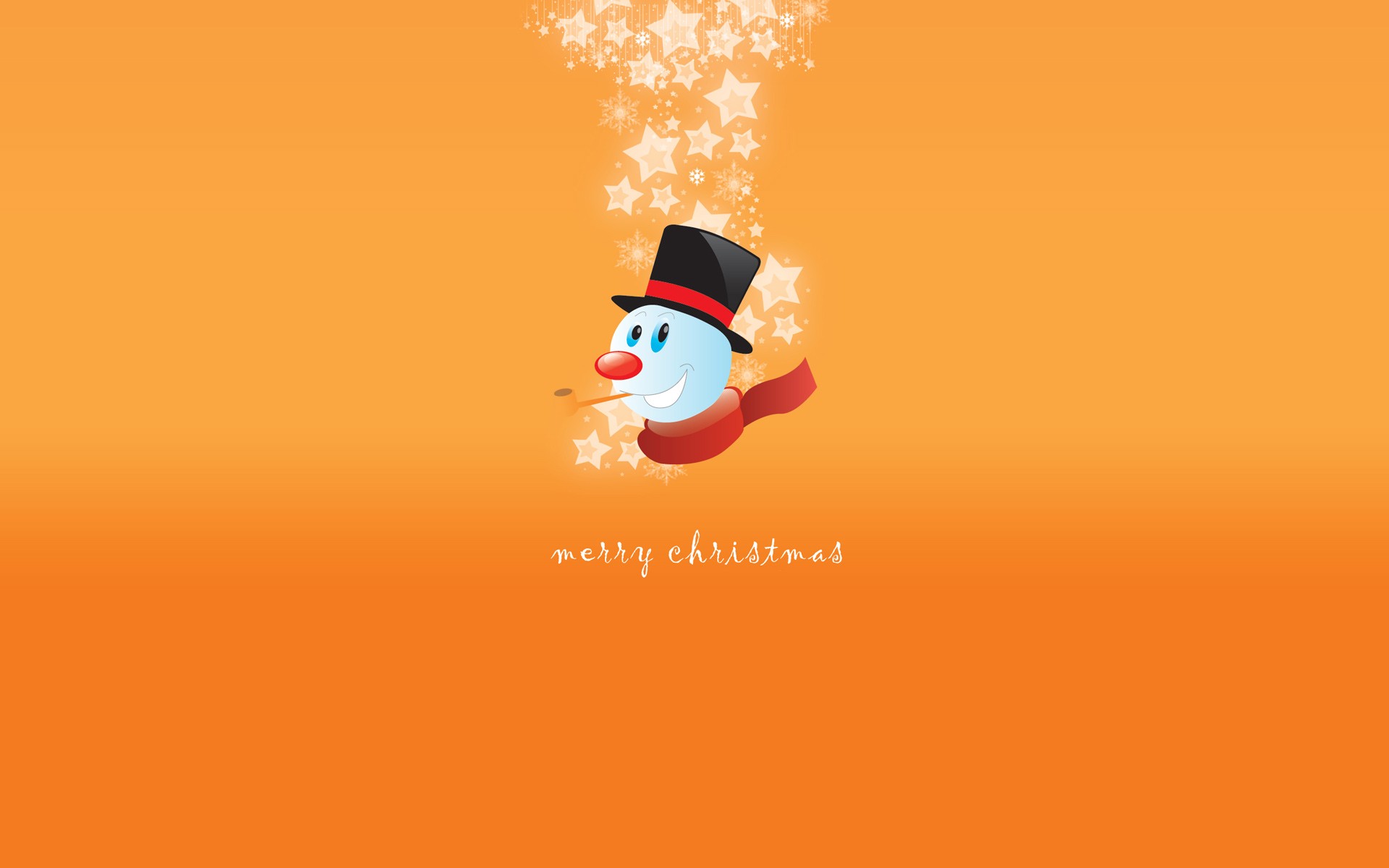 Orange Christmas Wallpapers