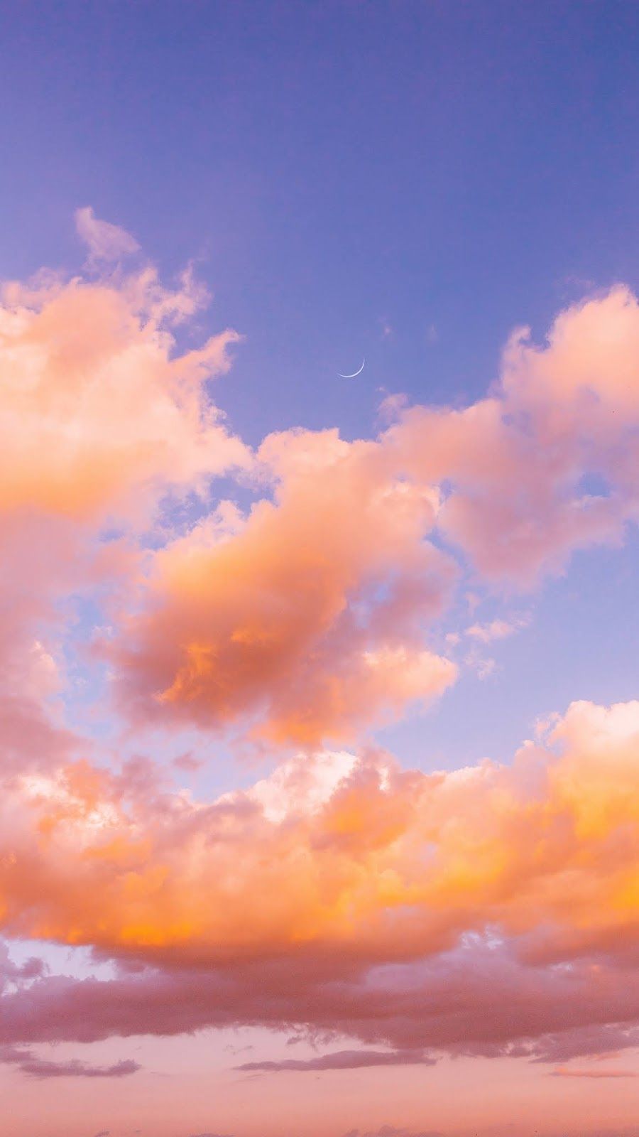 Orange Clouds Aesthetic Wallpapers