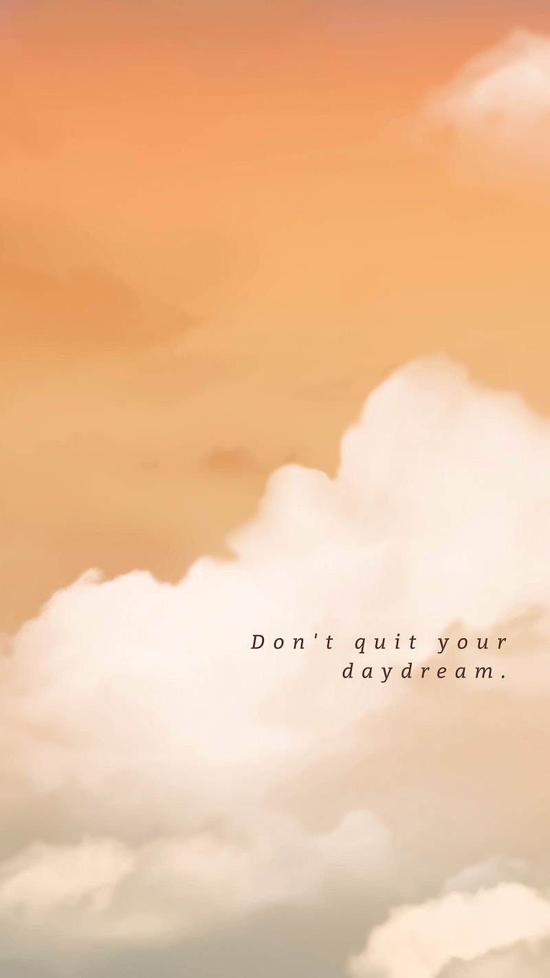 Orange Clouds Aesthetic Wallpapers