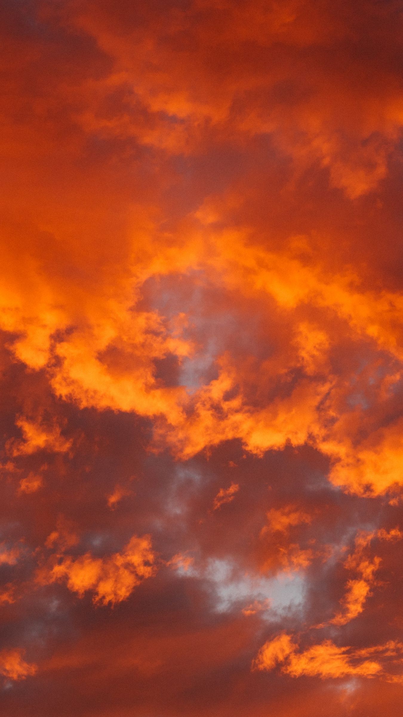 Orange Clouds Wallpapers