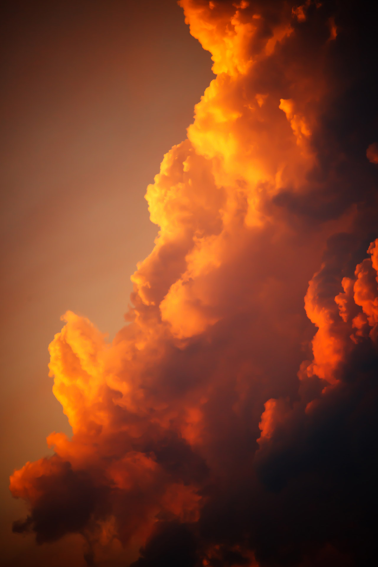 Orange Clouds Wallpapers