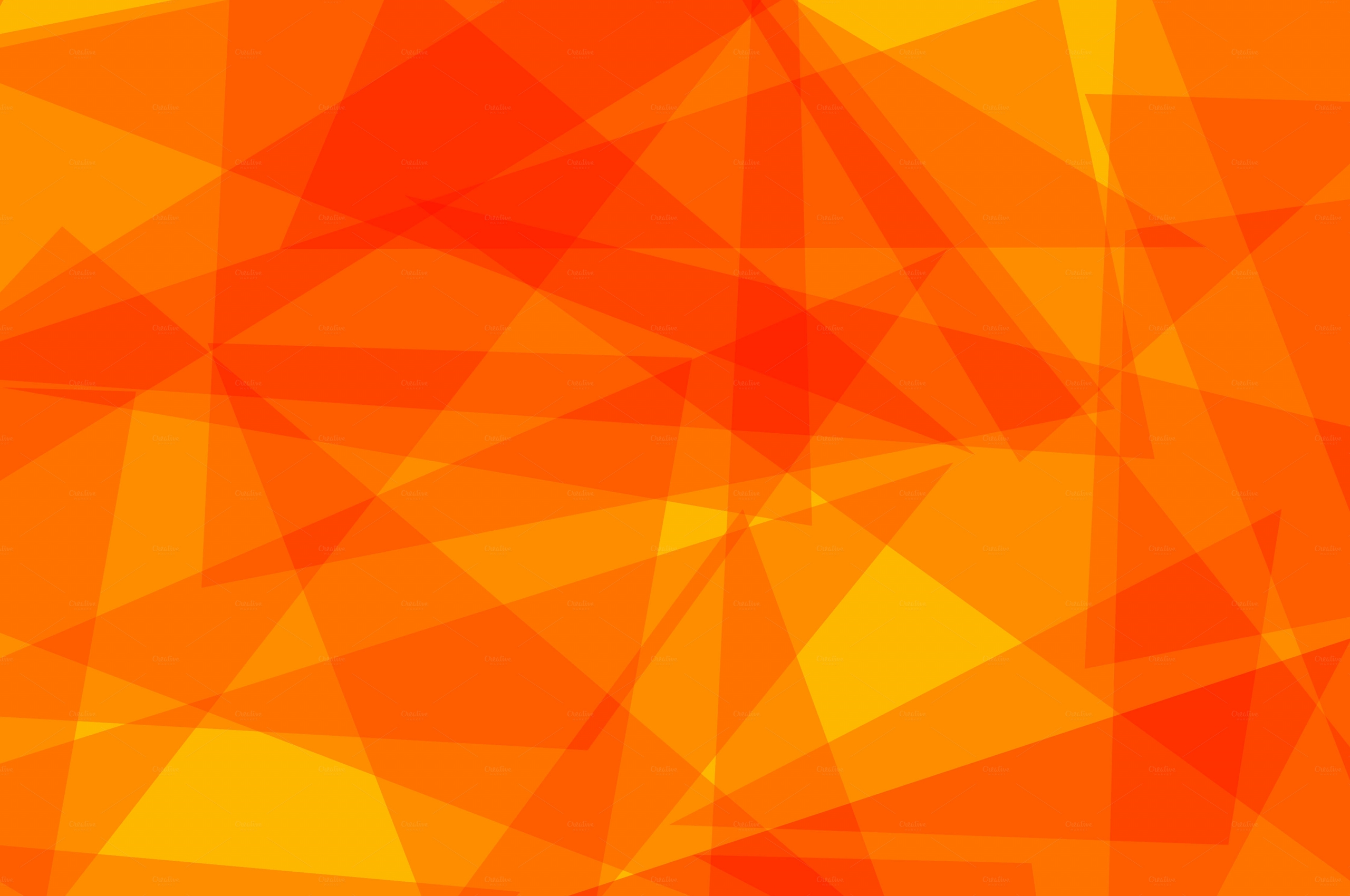 Orange Geometric Wallpapers