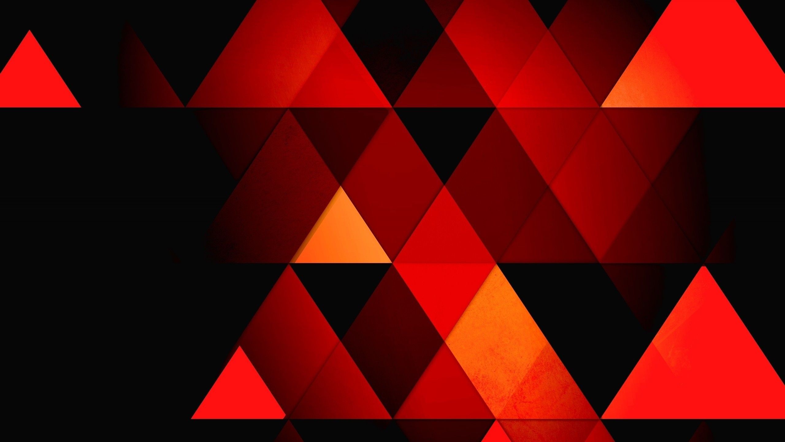 Orange Geometric Wallpapers