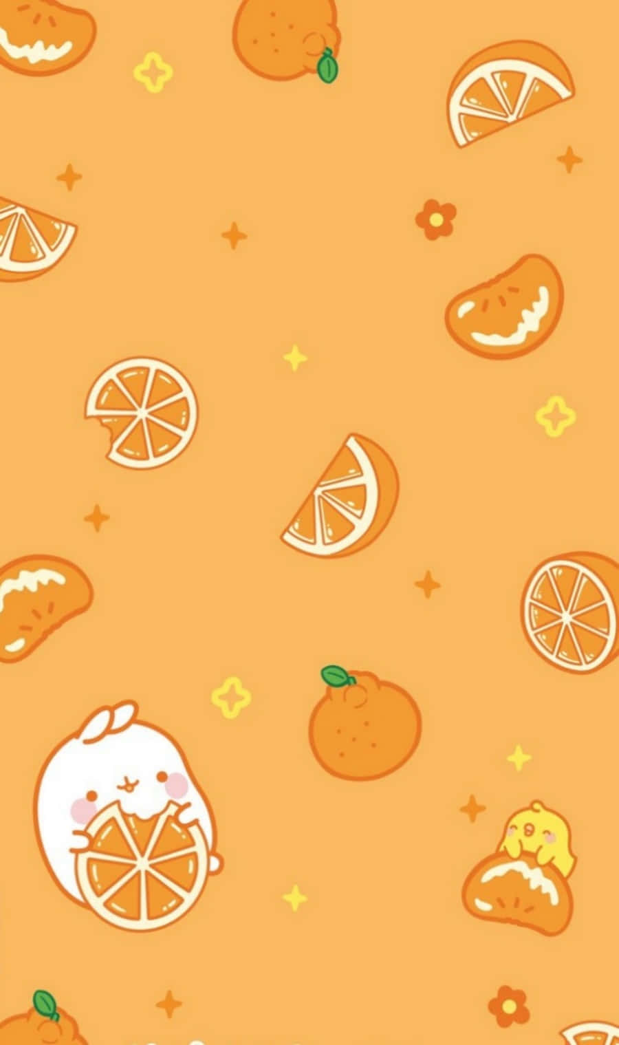 Orange Girly Wallpapers