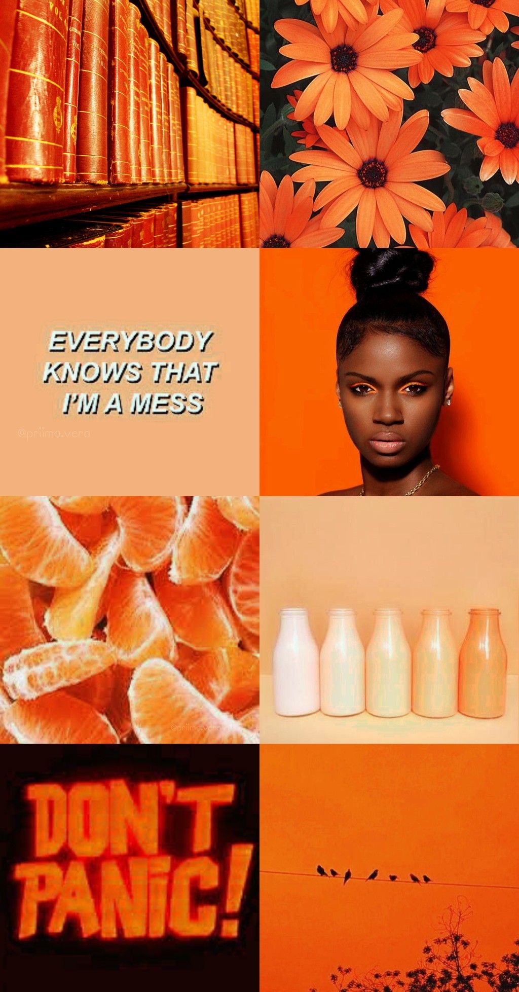 Orange Girly Wallpapers