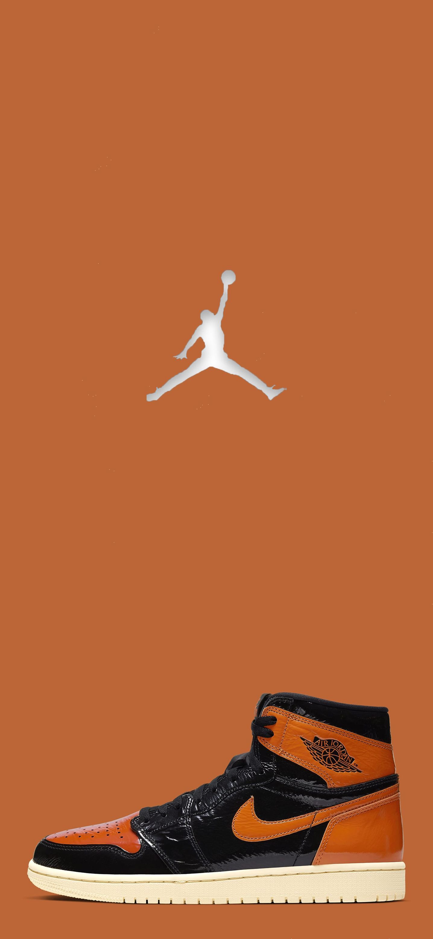 Orange Jordan Wallpapers