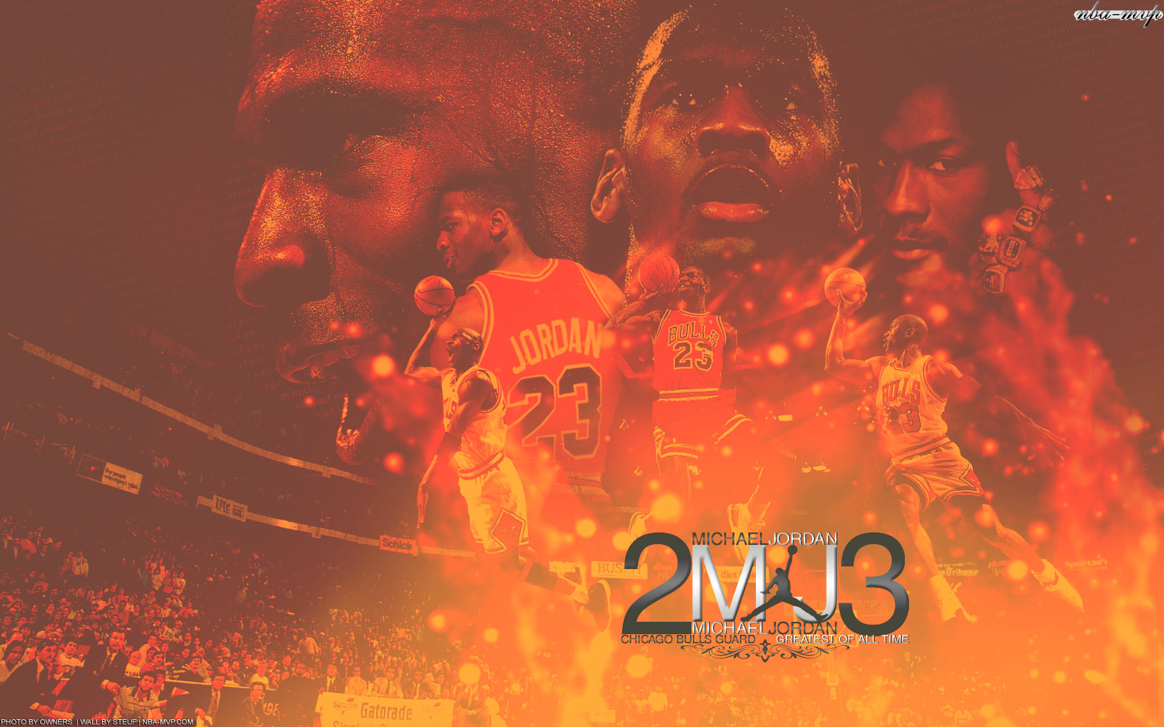 Orange Jordan Wallpapers