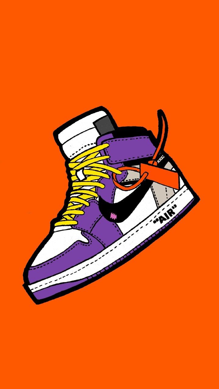 Orange Jordan Wallpapers