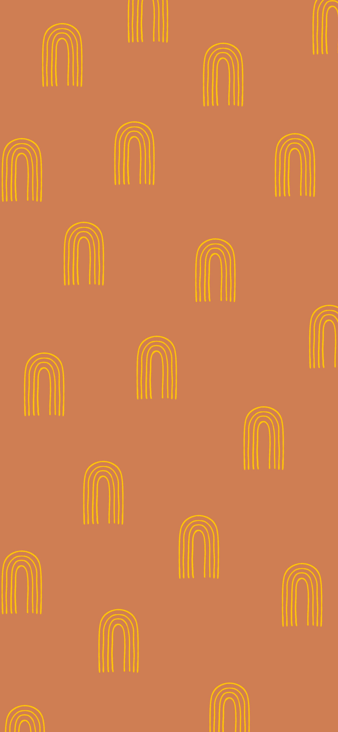 Orange Pattern Wallpapers