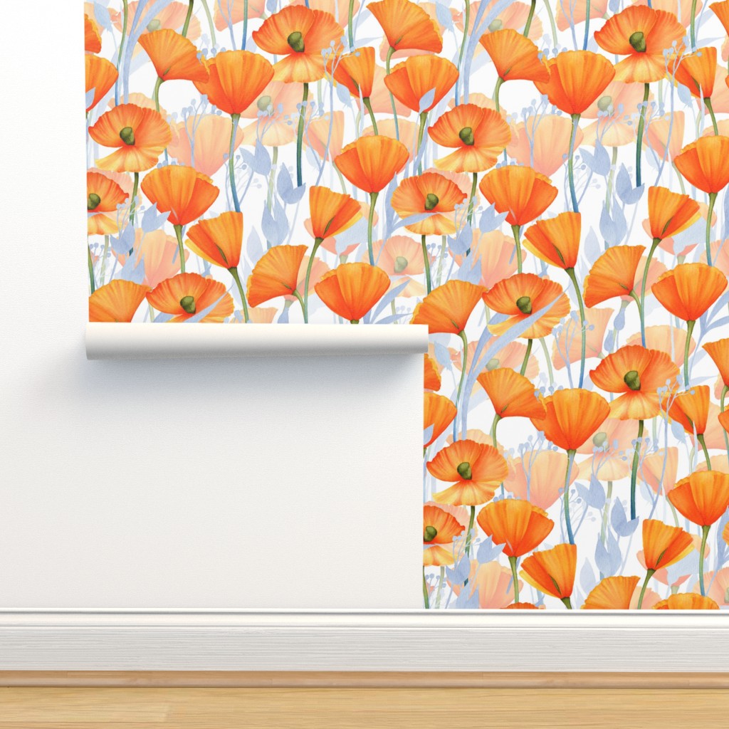 Orange Poppy Wallpapers