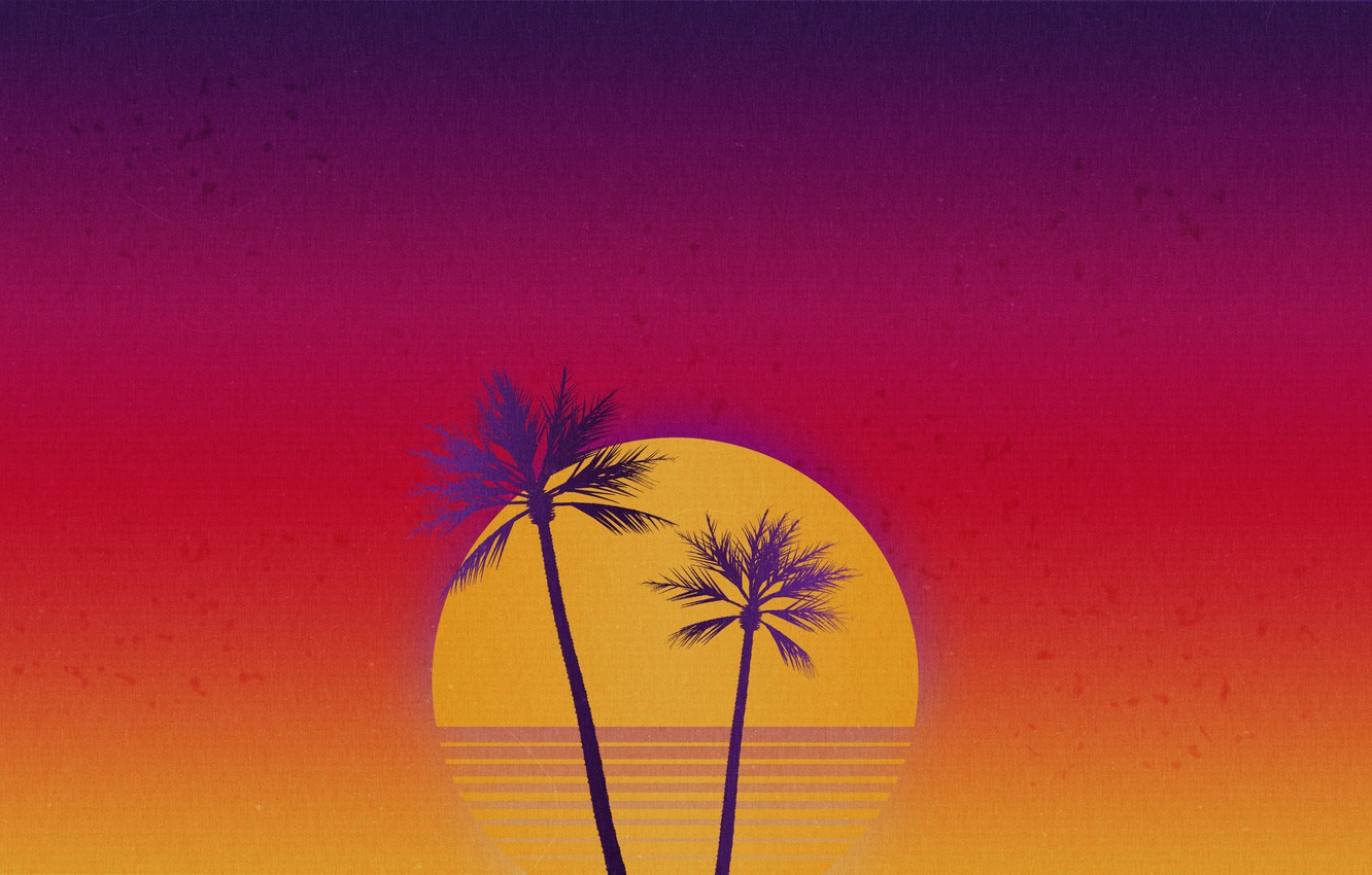 Orange Retro Aesthetic Wallpapers