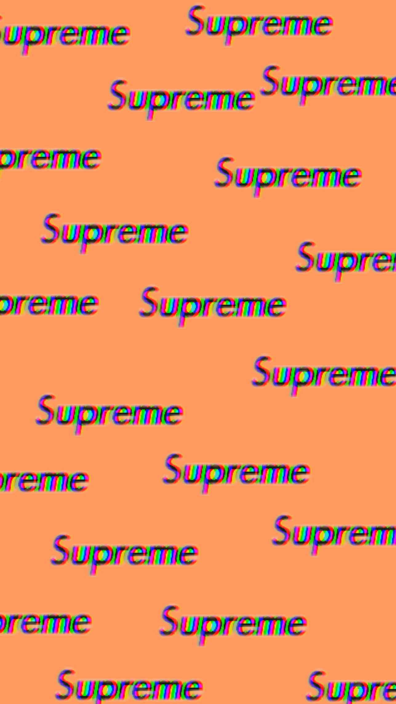 Orange Supreme Wallpapers