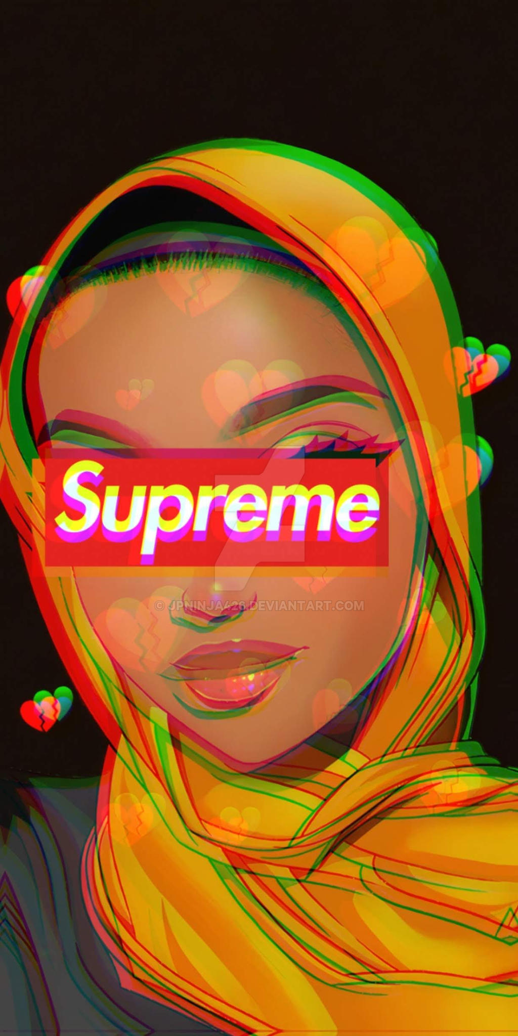 Orange Supreme Wallpapers