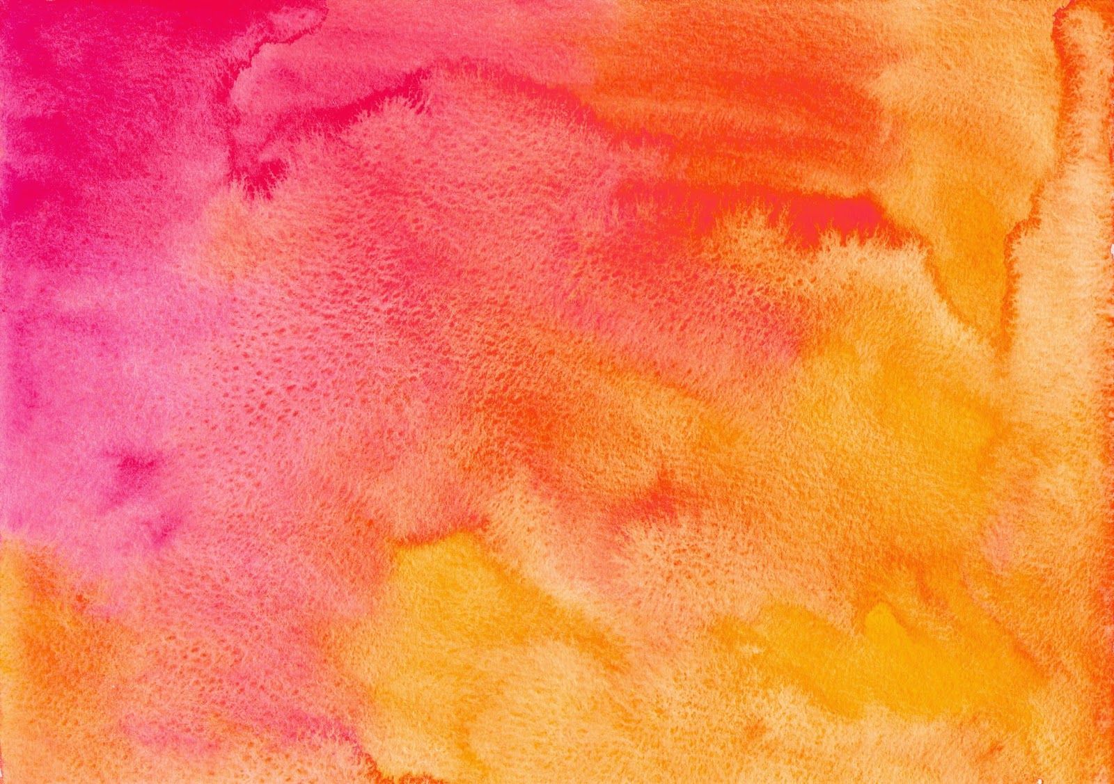 Orange Watercolor Wallpapers