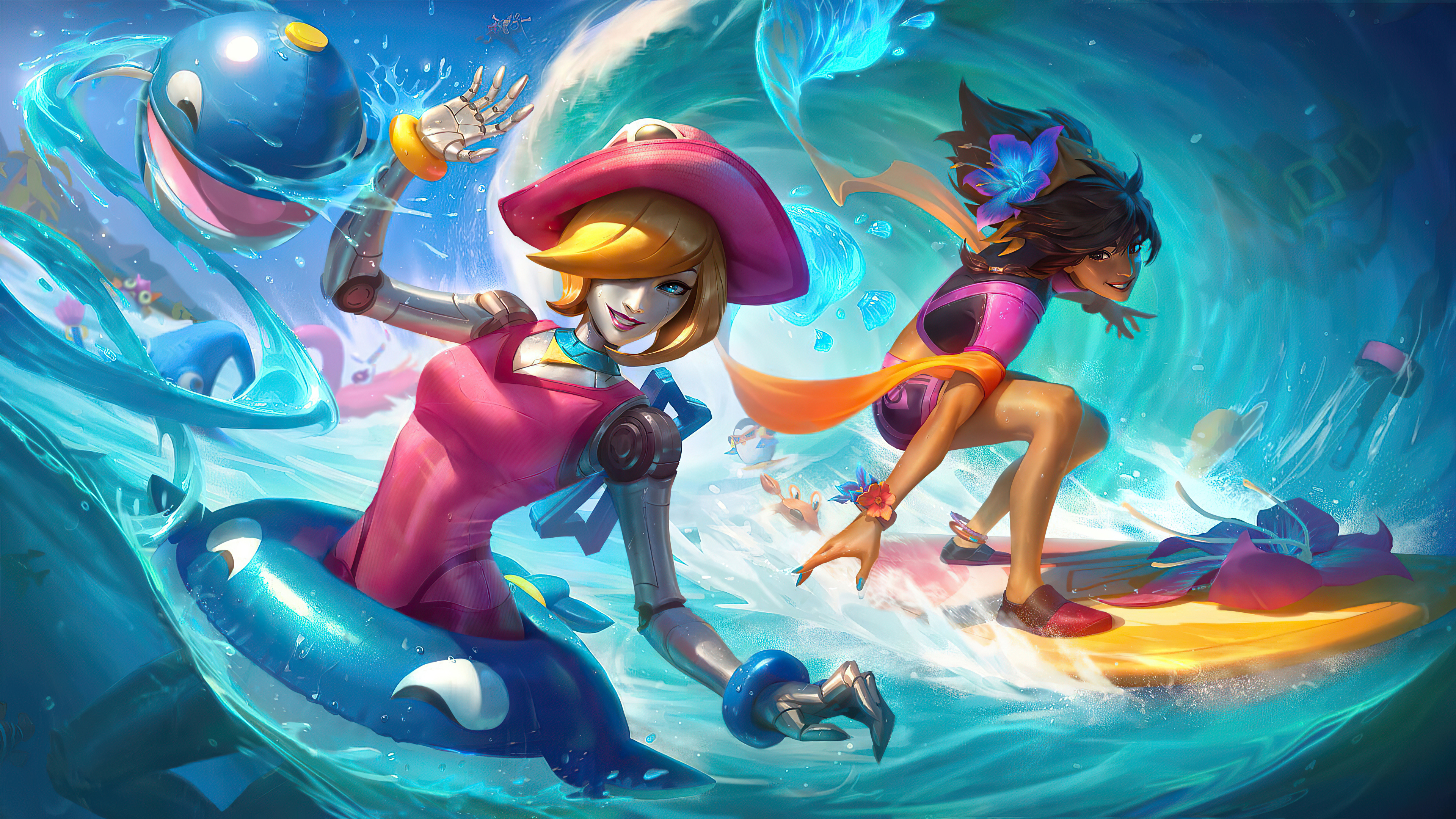 Orianna and Taliyah League Of Legends Wallpapers