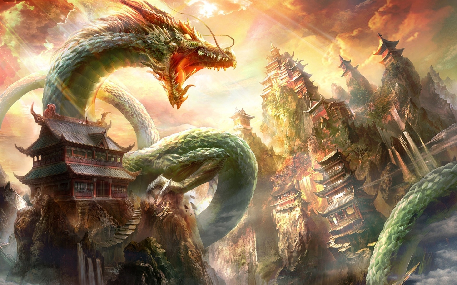 Oriental Dragon Wallpapers