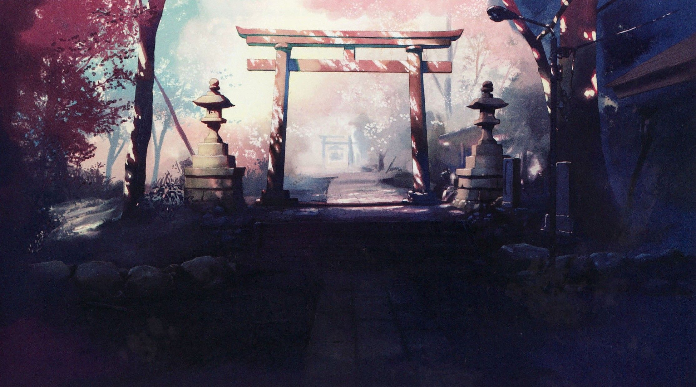 Original Anime Temple Wallpapers