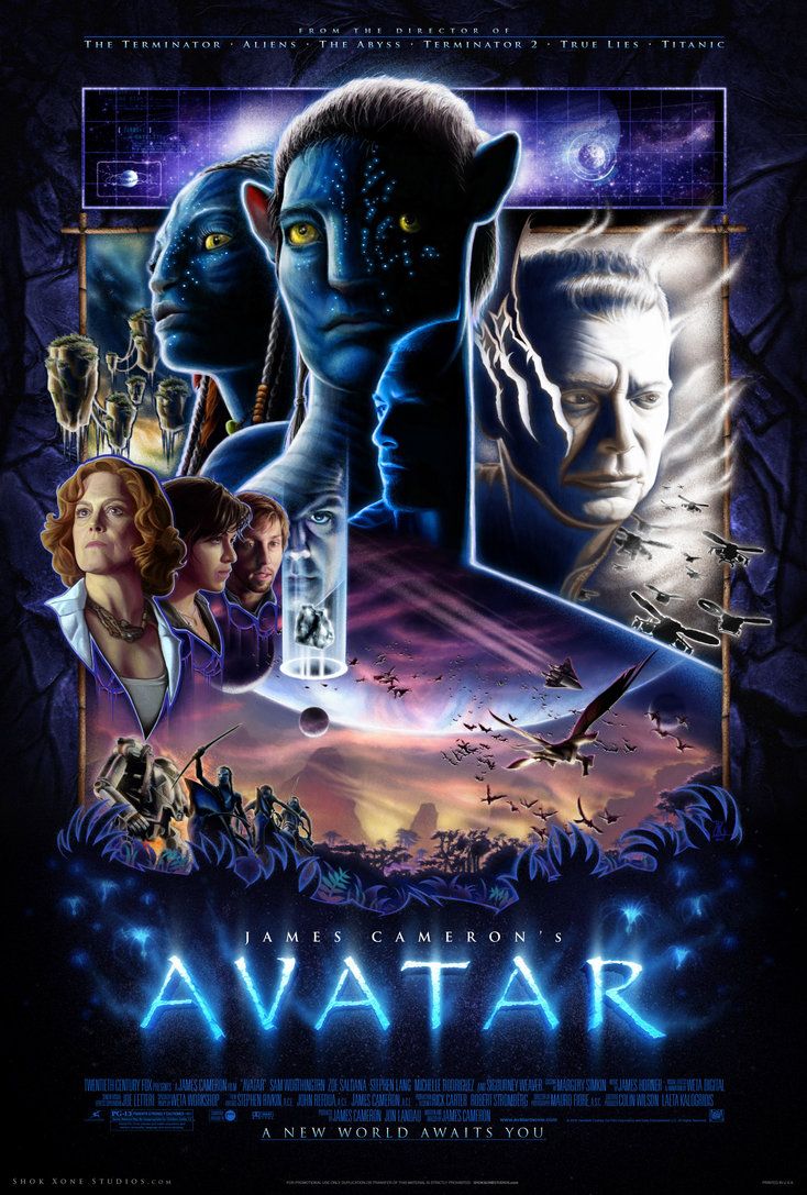 Original Avatar Movie Poster Wallpapers