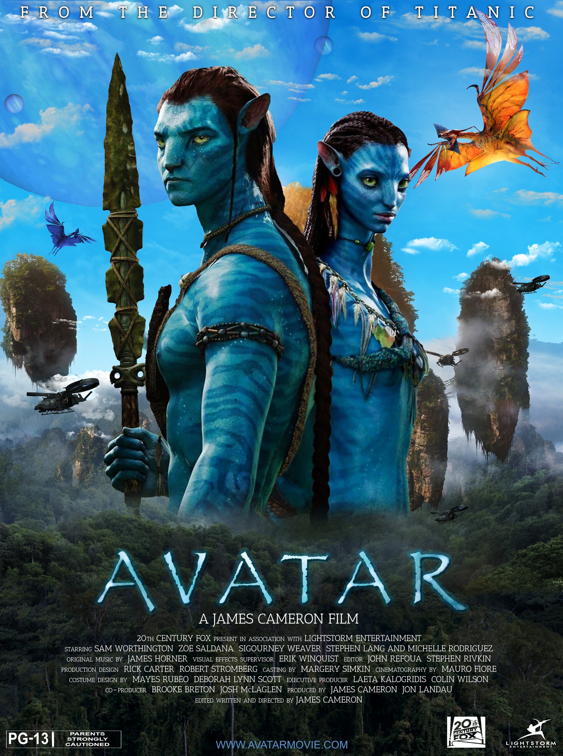 Original Avatar Movie Poster Wallpapers