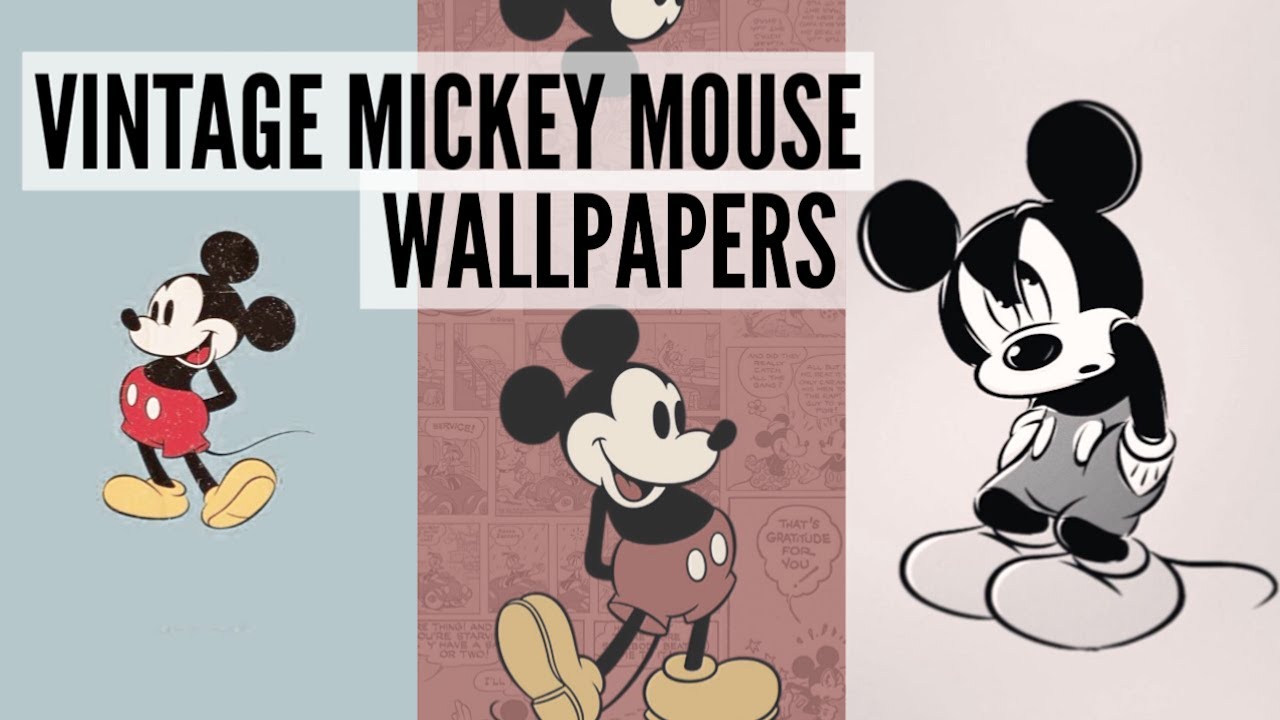 Original Classic Mickey Mouse Wallpapers